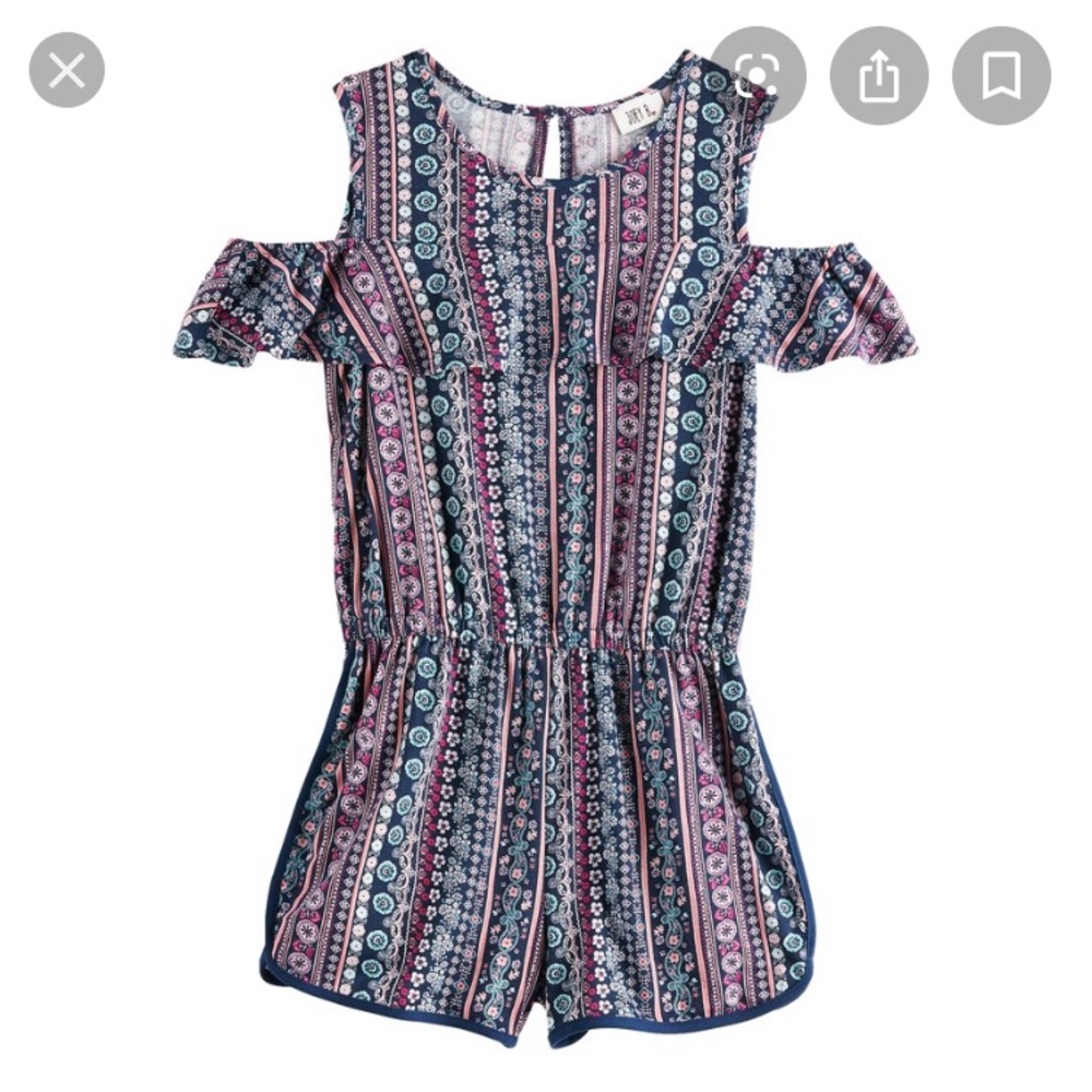 Super soft and comfy girls romper